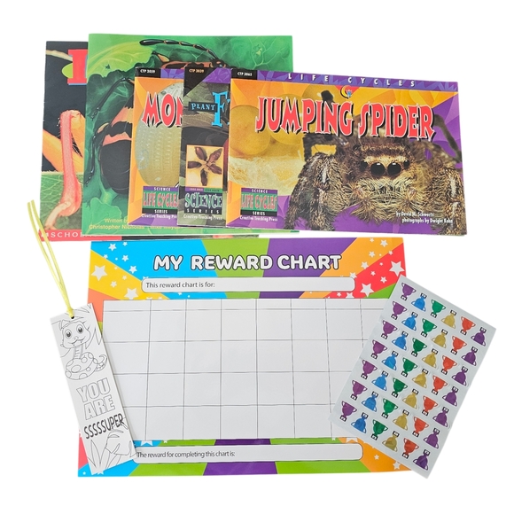 Child Book and Reward Chart Set Insect Edition🪲 - Picture 1 of 8